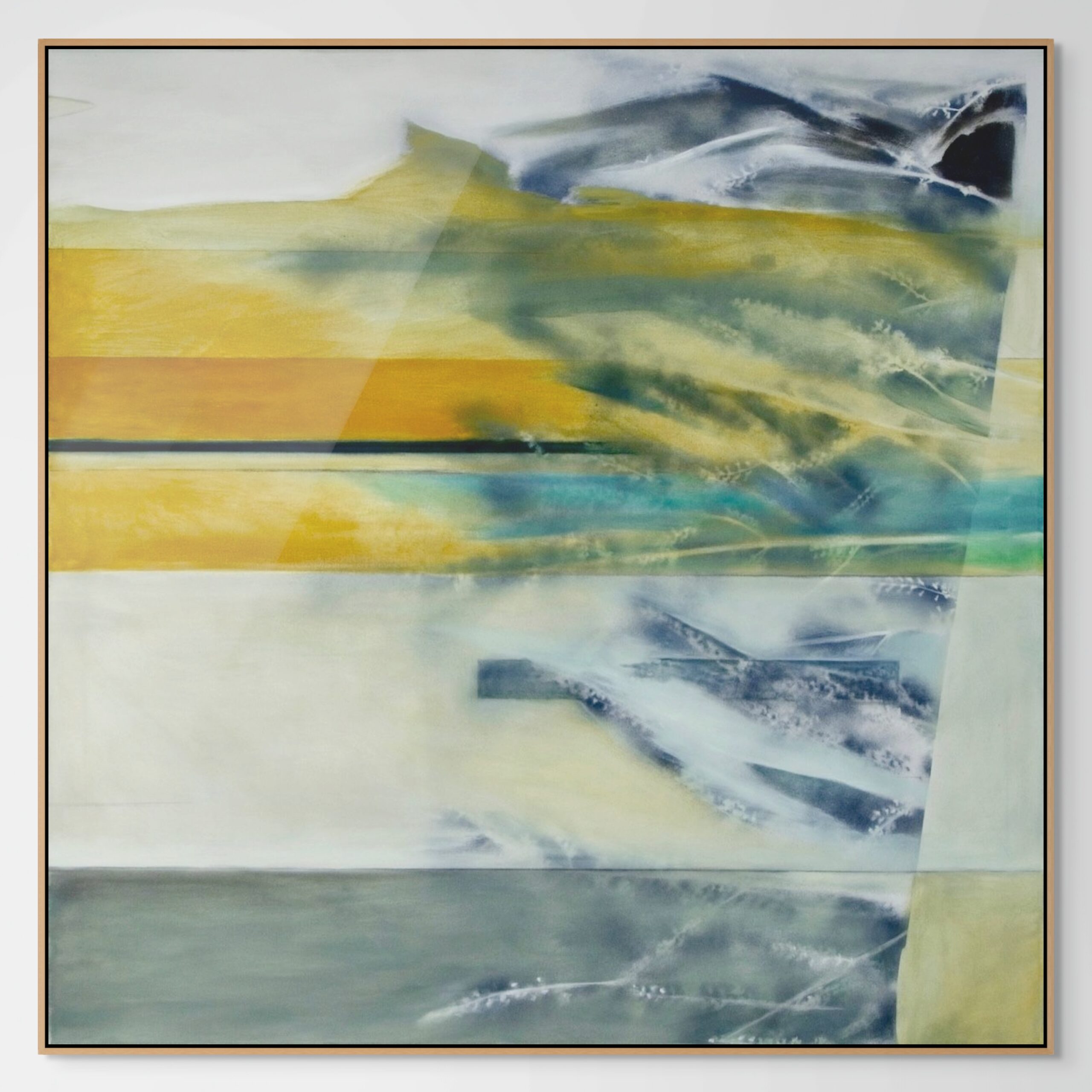 Earth Sea Air 1, Jo Fleming, Fine Art Print on Canvas - Coastline